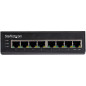 StarTech.com Switch Ethernet 8 porte industriale - Power over Ethernet switch di rete Gigabit 30W - Commutatore di reta lan Gb