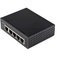 StarTech.com Switch Ethernet 5 porte industriale - Power over Ethernet switch di rete Gigabit 30W - Commutatore di reta lan Gb