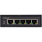 StarTech.com Switch Ethernet 5 porte industriale - Power over Ethernet switch di rete Gigabit 30W - Commutatore di reta lan Gb