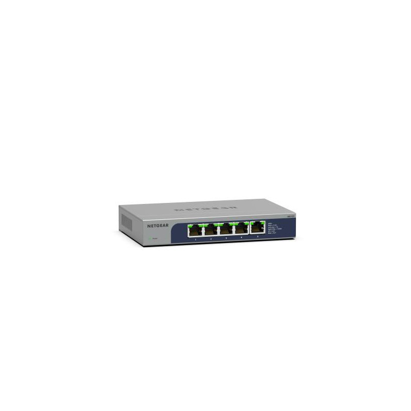 NETGEAR MS105-100EUS switch di rete Non gestito 2.5G Ethernet (100/1000/2500) Supporto Power over Ethernet (PoE) 1U