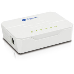 Digicom SWF05-T01 Fast Ethernet (10 100) Bianco