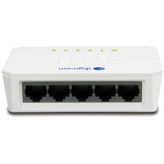 Digicom SWF05-T01 Fast Ethernet (10 100) Bianco