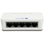 Digicom SWF05-T01 Fast Ethernet (10/100) Bianco