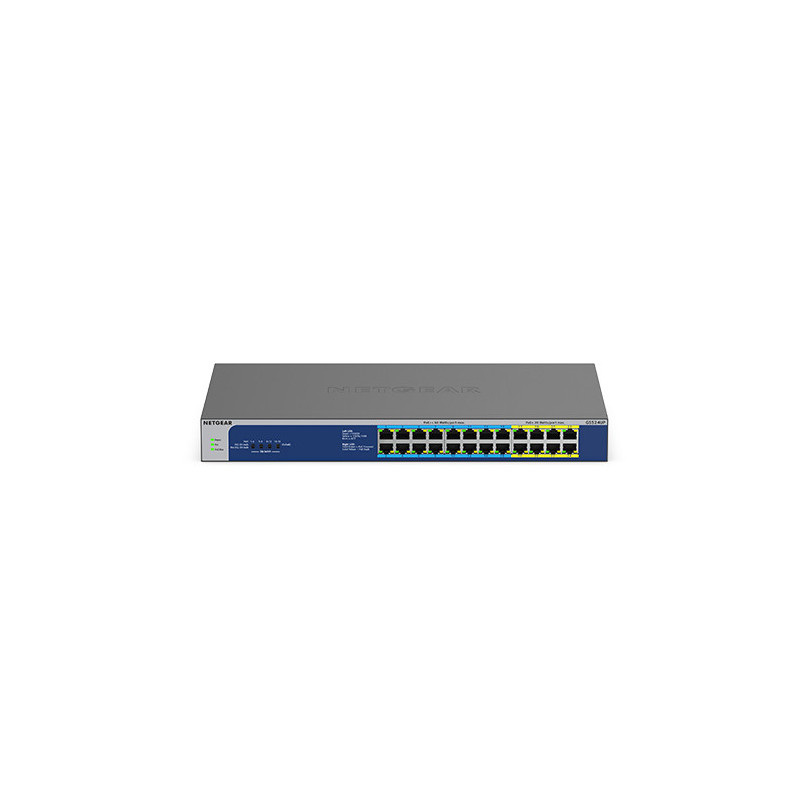 NETGEAR GS524UP Non gestito Gigabit Ethernet (10/100/1000) Supporto Power over Ethernet (PoE) Grigio