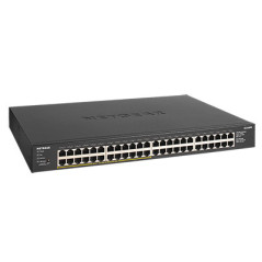 NETGEAR GS348PP Non gestito Gigabit Ethernet (10 100 1000) Supporto Power over Ethernet (PoE) Nero