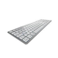 CHERRY KW 9100 SLIM FOR MAC tastiera Universale USB + Bluetooth QWERTY Nordic Argento