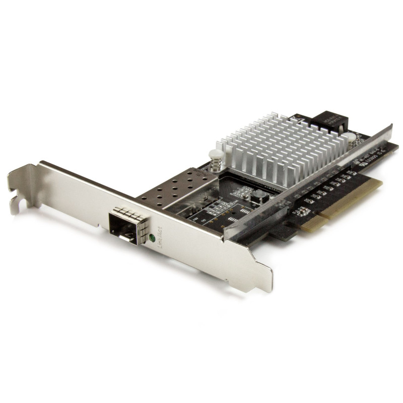 StarTech.com Scheda di rete PCIe ad 1 porta 10G Open SFP+ con Chip Intel - MM/SM