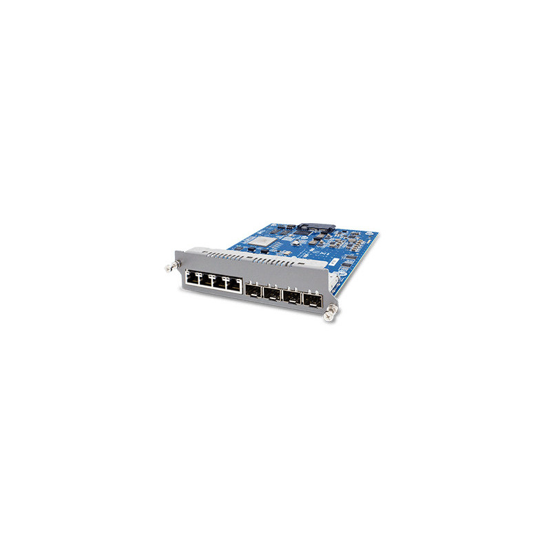 Allied Telesis MCF3010T/4SP convertitore multimediale di rete Interno 10000 Mbit/s Acciaio inox