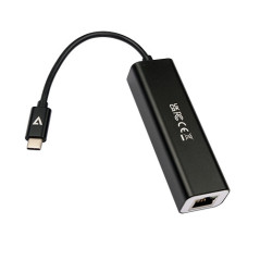 V7 V7UCRJ45USB3 replicatore di porte e docking station per laptop USB tipo-C Nero