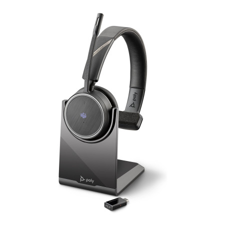 POLY Voyager 4210 Auricolare Wireless A Padiglione Ufficio Bluetooth Nero