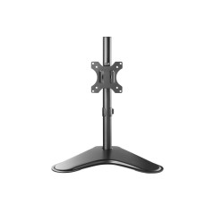 V7 Supporto per scrivania free-standing per display singolo da 13 a 32", con funzione di inclinazione e rotazione, VESA