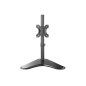 V7 Supporto per scrivania free-standing per display singolo da 13 a 32", con funzione di inclinazione e rotazione, VESA