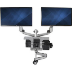 StarTech.com Workstation per Computer da Parete - Doppio Monitor - Premium