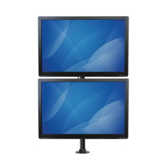 StarTech.com Supporto Verticale da Scrivania per 2 Monitor VESA - Regolabile