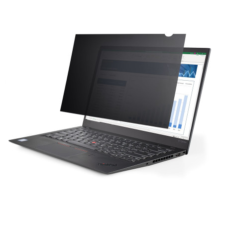 StarTech.com Filtro privacy per laptop da 15,6" 16 9, Pellicola protettiva antiriflesso con riduzione della luce blu del 51%,