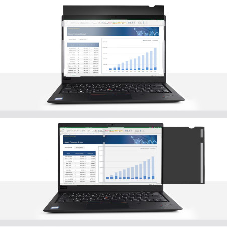 StarTech.com Filtro privacy per laptop da 15,6" 16:9, Pellicola protettiva antiriflesso con riduzione della luce blu del 51%,