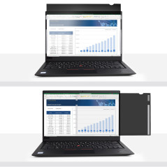 StarTech.com Filtro privacy per laptop da 17.3" 16 9, Pellicola protettiva antiriflesso con riduzione della luce blu del 51%,