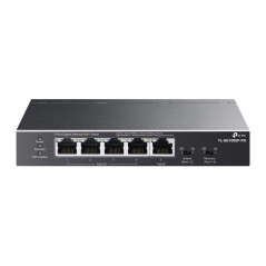 TP-Link TL-SG1005P-PD switch di rete Gigabit Ethernet (10 100 1000) Supporto Power over Ethernet (PoE) Nero