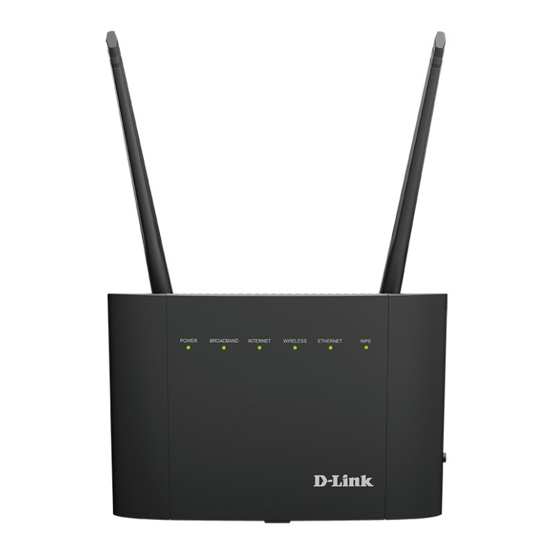 D-Link DSL-3788 router wireless Gigabit Ethernet Dual-band (2.4 GHz/5 GHz) Nero