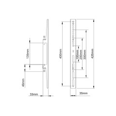 Multibrackets 3736 Accessorio per il montaggio del monitor