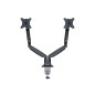 Multibrackets 3286 supporto da tavolo per Tv a schermo piatto 68,6 cm (27") Scrivania Nero, Argento