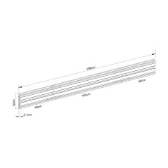 Multibrackets 3873 Accessorio per il montaggio del monitor