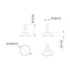 Multibrackets 6577 Accessorio per il montaggio del monitor