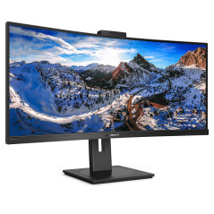 Philips P Line 346P1CRH 00 LED display 86,4 cm (34") 3440 x 1440 Pixel UltraWide Quad HD Nero