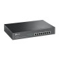 TP-Link TL-SG1008MP Non gestito Gigabit Ethernet (10/100/1000) Supporto Power over Ethernet (PoE) 1U Nero