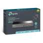 TP-Link TL-SG1008MP Non gestito Gigabit Ethernet (10/100/1000) Supporto Power over Ethernet (PoE) 1U Nero