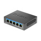 D-Link DMS-105 Non gestito L2 2.5G Ethernet (100/1000/2500) Nero