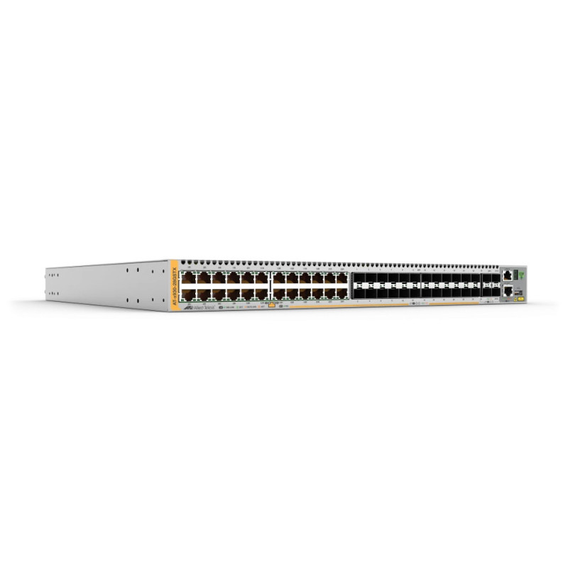 Allied Telesis AT-X930-28GSTX-B01 switch di rete Gestito L3 Gigabit Ethernet (10/100/1000) Grigio