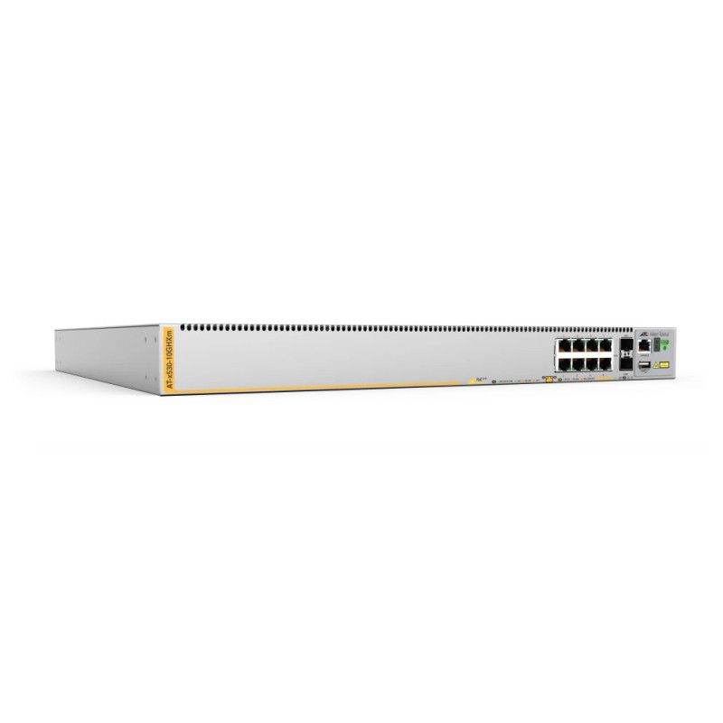 Allied Telesis AT-X530-10GHXM-50 switch di rete Gestito L3 5G Ethernet (100/1000/5000) Supporto Power over Ethernet (PoE) Grigio