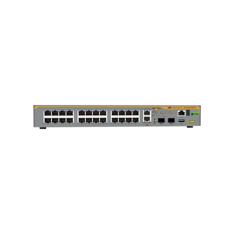 Allied Telesis AT-X330-28GTX-50 switch di rete Gestito L3 Gigabit Ethernet (10/100/1000) Grigio