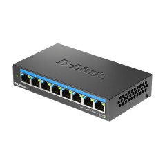 D-Link DMS-108 Non gestito L2 2.5G Ethernet (100 1000 2500) Nero