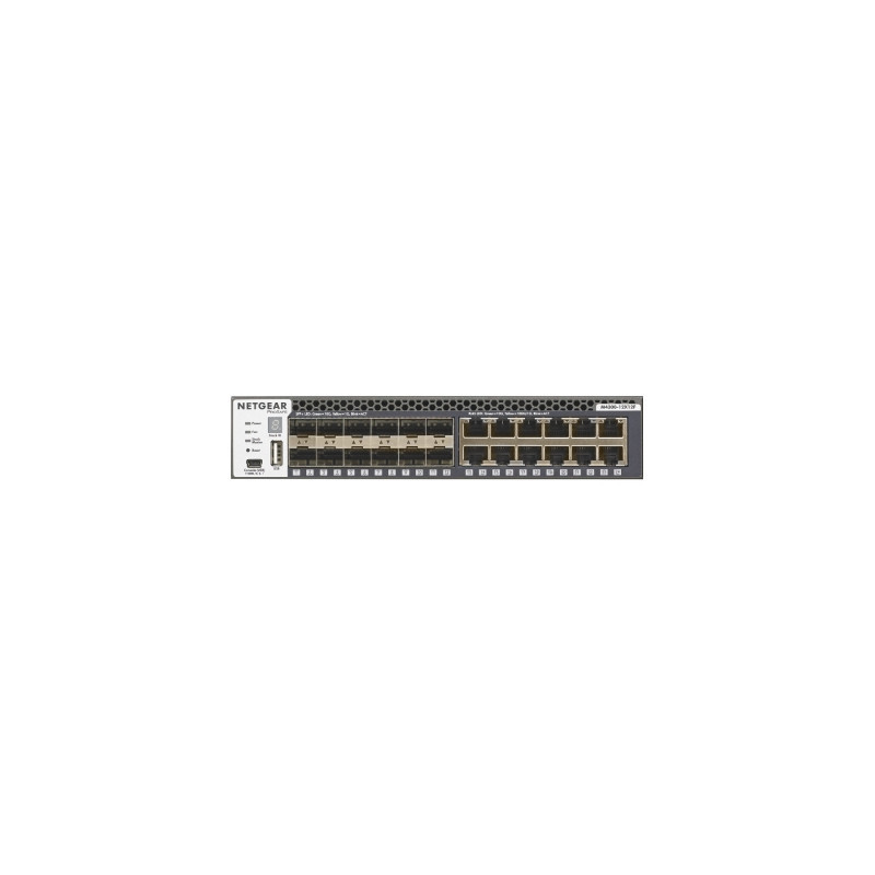 NETGEAR M4300-12X12F Gestito L2/L3 10G Ethernet (100/1000/10000) 1U Nero