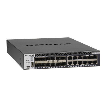 NETGEAR M4300-12X12F Gestito L2/L3 10G Ethernet (100/1000/10000) 1U Nero