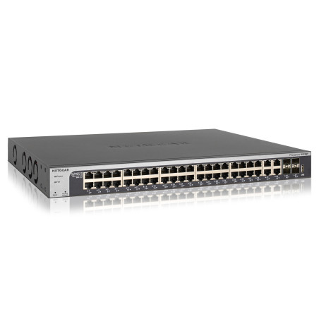 NETGEAR XS748T-100NES switch di rete Gestito L2+/L3 10G Ethernet (100/1000/10000) Nero