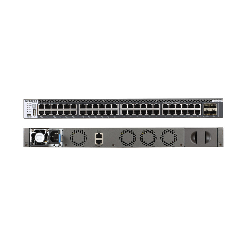 NETGEAR M4300-48X/US/EME Gestito 10G Ethernet (100/1000/10000) 1U Grigio