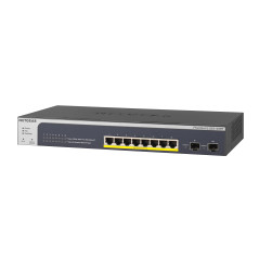 NETGEAR GS510TPP Gestito L2 L3 L4 Gigabit Ethernet (10 100 1000) Supporto Power over Ethernet (PoE) Nero