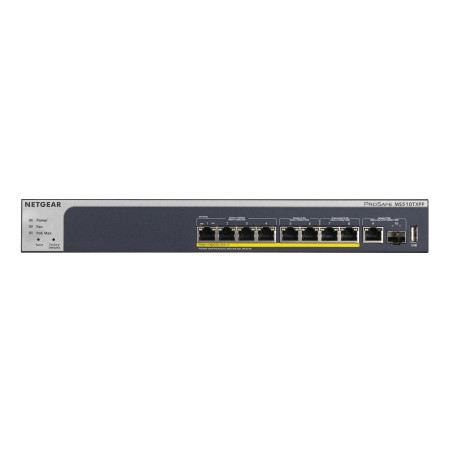 NETGEAR MS510TXPP Gestito L2/L3/L4 10G Ethernet (100/1000/10000) Supporto Power over Ethernet (PoE) Grigio