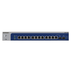 NETGEAR XS512EM Gestito L2 10G Ethernet (100 1000 10000) 1U Blu, Grigio