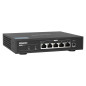 QNAP QSW-1105-5T switch di rete Non gestito Gigabit Ethernet (10/100/1000) Nero