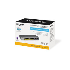 NETGEAR GS110TP Gestito L2 L3 L4 Gigabit Ethernet (10 100 1000) Supporto Power over Ethernet (PoE) Grigio