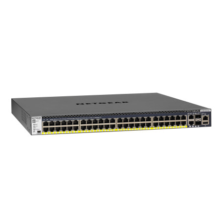 NETGEAR M4300-52G-PoE+ 1000W PSU Gestito L2/L3/L4 Gigabit Ethernet (10/100/1000) Supporto Power over Ethernet (PoE) 1U Nero