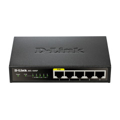 D-Link DES-1005P Non gestito L2 Fast Ethernet (10 100) Supporto Power over Ethernet (PoE) Nero