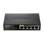 D-Link DES-1005P Non gestito L2 Fast Ethernet (10/100) Supporto Power over Ethernet (PoE) Nero