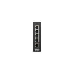 D-Link DIS‑100G‑5W Non gestito L2 Gigabit Ethernet (10 100 1000) Nero