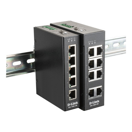 D-Link DIS-100E-5W switch di rete Non gestito L2 Fast Ethernet (10/100) Nero