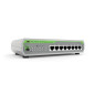 Allied Telesis AT-FS710/8E-60 Non gestito Fast Ethernet (10/100) Supporto Power over Ethernet (PoE) Grigio